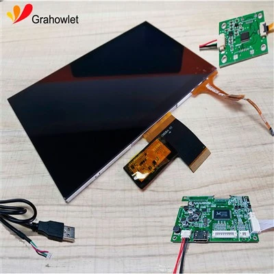 1000cd/m 2 7 დიუმიანი capacitive სენსორული ეკრანი