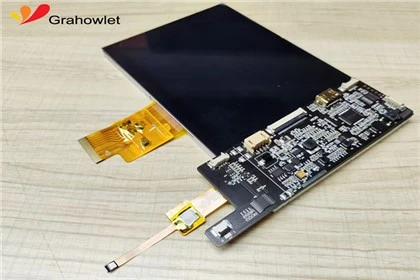 7 დიუმიანი LCD სენსორული ეკრანი ჟოლოს პიისთვის